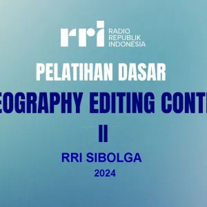 Workshop Dasar Videography Editing Content II, RRI Sibolga