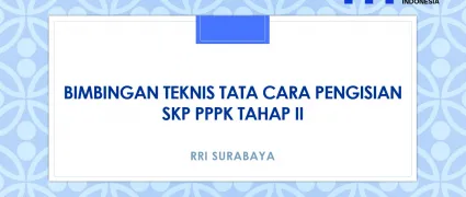 Bimbingan Teknis Tata Cara Pengisian SKP PPPK Tahap II
