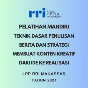 Pelatihan Mandiri Teknik Dasar Penulisan Berita dan Strategi Membuat Konten Kreatif dari Ide ke Realisasi