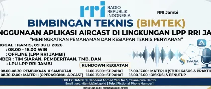 Bimbingan Teknis Penggunaan Aplikasi Aircast