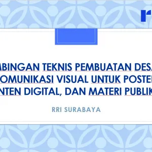 Bimbingan Teknis Pembuatan Desain Komunikasi Visual untuk Poster, Konten Digital, dan Materi Publikasi