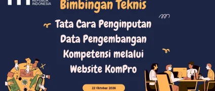 Bimbingan Teknis Tata Cara Penginputan Data Pengembangan Kompetensi melalui Website KomPro