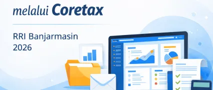 Pelatihan Mandiri Pelaporan SPT Tahunan ASN RRI Banjarmasin melalui Coretax