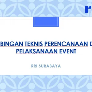 Bimbingan Teknis Perencanaan dan Pelaksanaan Event