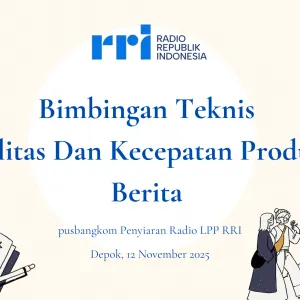 Bimbingan Teknis Kualitas Dan Kecepatan Produksi Berita