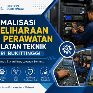 Optimalisasi Pemeliharaan dan Perawatan Peralatan Teknik LPP RRI Bukittinggi
