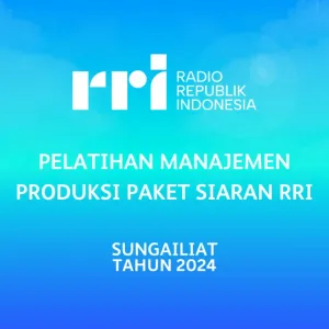 Pelatihan Manajemen Produksi Paket Siaran RRI Sungailiat