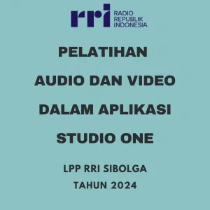 Pelatihan Audio dan Video Pada Aplikasi Studio One