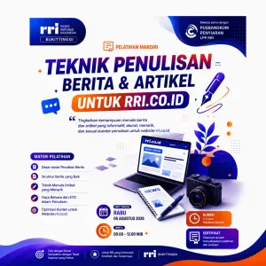Teknik Penulisan Berita dan Artikel untuk rri.co.id