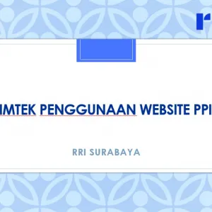 Bimtek Penggunaan Website PPID