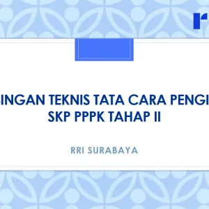 Bimbingan Teknis Tata Cara Pengisian SKP PPPK Tahap II